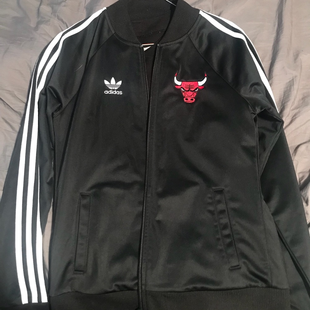 Chicago Bulls Adidas Sip-up sweater